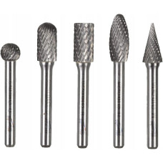 Milwaukee FREZY DO METALU 6 x 10mm TCT ZESTAW 5szt.