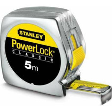 Stanley MIARA ZWIJANA  3mx12,7mm POWERLOCK CHROM LUZ