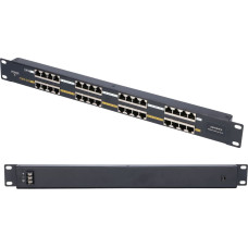 Extralink 16 Port | PoE Injector | 16x 100Mb/s RJ45, Rackmount