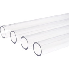 Alphacool ice pipe HardTube PETG pipe, 60cm 16/13mm, clear, 4-pack (18514)