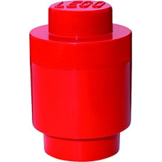 Room Copenhagen LEGO Storage Brick 1 round red - RC40301730