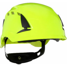 3M Apsauginis šalmas SecureFit, ventiliuojamas, Hi-Viz X5514V-CE, 3M