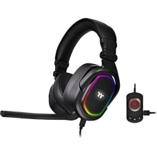 Thermaltake Argent H5 RGB 7.1, gaming headset (black, jack)