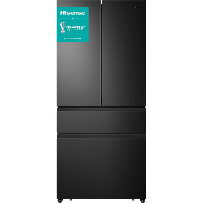 Hisense RF540N4SBF2, French Door (stainless steel (dark))