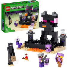 Lego 21242 Minecraft The End Arena Construction Toy