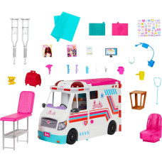 Mattel Barbie 2-in-1 Ambulance Playset, Toy Vehicle