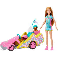 Mattel Barbie Family & Friends Stacie Go-Kart Doll