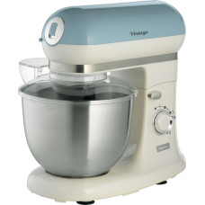 Ariete Vintage food processor 1588 (light blue/cream, 1,200 watts)