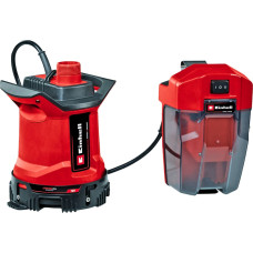 Einhell cordless dirty water pump GE-DP 18/25 LL Li-Solo, 18Volt, submersible / pressure pump (red/black, without battery and charger)