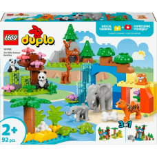 Lego 10446 DUPLO Town Wild Animal Families 3-in-1 Set