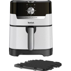 Tefal hot air fryer Easy Fry & Grill Classic (stainless steel/black, 1,550 watts, basket 4.2 liters)