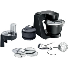 Bosch MUM59N26CB food processor Carbon black (black, 1,000 watts, Series 4)