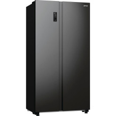 Gorenje NRR9185EABXL, side-by-side (stainless steel (dark), ConvertActive)