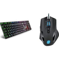 Sharkoon DE layout - Sharkoon PureWriter RGB, gaming keyboard (black, Kailh Choc Low Profile Red)