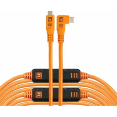 Tether Tools TetherPro USB-C Optima 10G rechts orange 9,4m