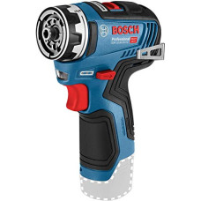 Bosch cordless drill GSR 12V-35 FC solo Professional, 12V (blue / black, without battery and charger, FlexiClick System)