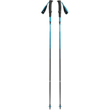 Black Diamond Trekking Poles Distance Carbon Z (anthracite/blue, 1 pair, 120 cm)