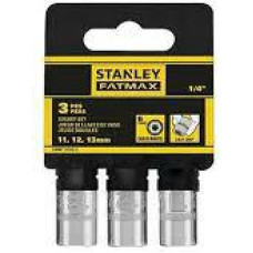 Stanley ZESTAW NASADEK 1/4 FATMAX 11, 12, 13mm