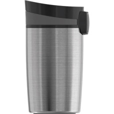 Sigg coffee mug Miracle "Brushed" 0.27L, thermal mug (stainless steel)