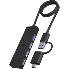 Icy Box IB-HUB1424-C3 (black)