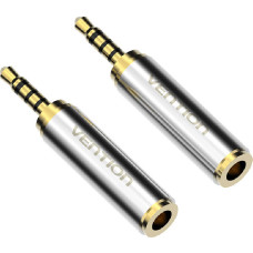 Vention Adapter audio 3.5mm mini jack female to 2.5mm male Vention VAB-S02 gold