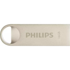 Philips FM16FD160B USB atmintukas 16 GB USB A tipo 2.0 Sidabras