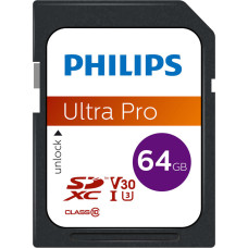 Philips FM64SD65B 64 GB SDXC UHS-I Klasės 10