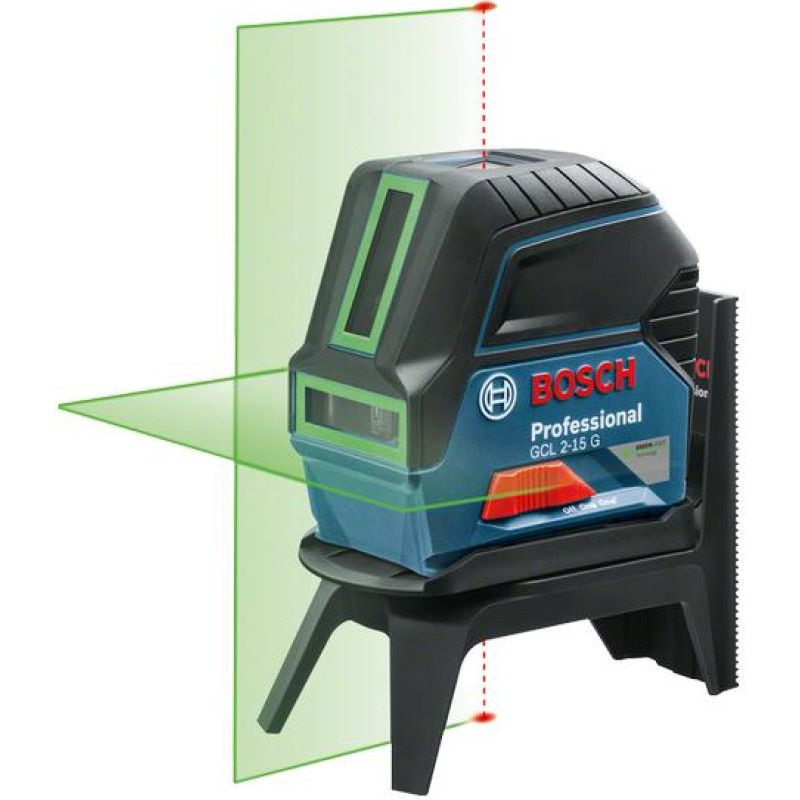 Bosch CROSS-POINT LASER GCL 2-15 G + RM1 HANDLE, GREEN BEAM