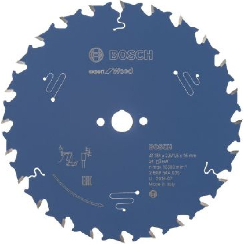 Bosch EXPERT CIRCULAR SAW FOR WOOD 184X16X24T