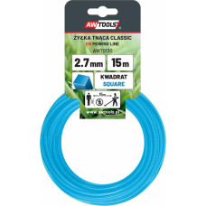 Awtools AW TRIMMER LINE CLASSIC  2,4x15m/ SQUARE ....