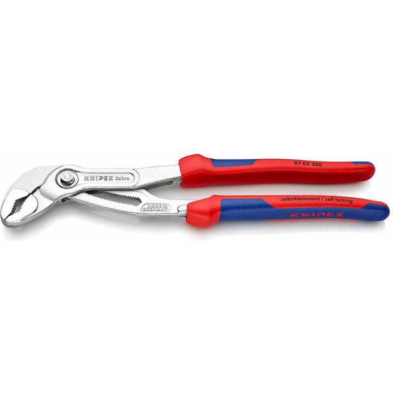 Knipex SZCZYPCE NASTAWNE 300mm COBRA RĘKOJEŚĆ KOMPOZYTOWA