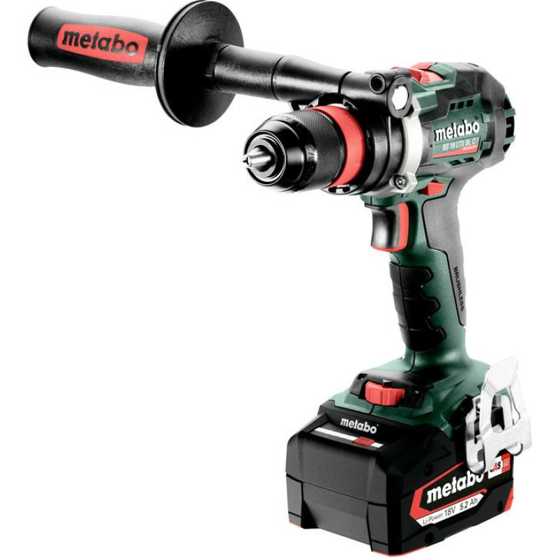 Metabo WIERTARKO-WKRĘTARKA BS 18 LTX BL Q I 130/65Nm 2x5,2Ah