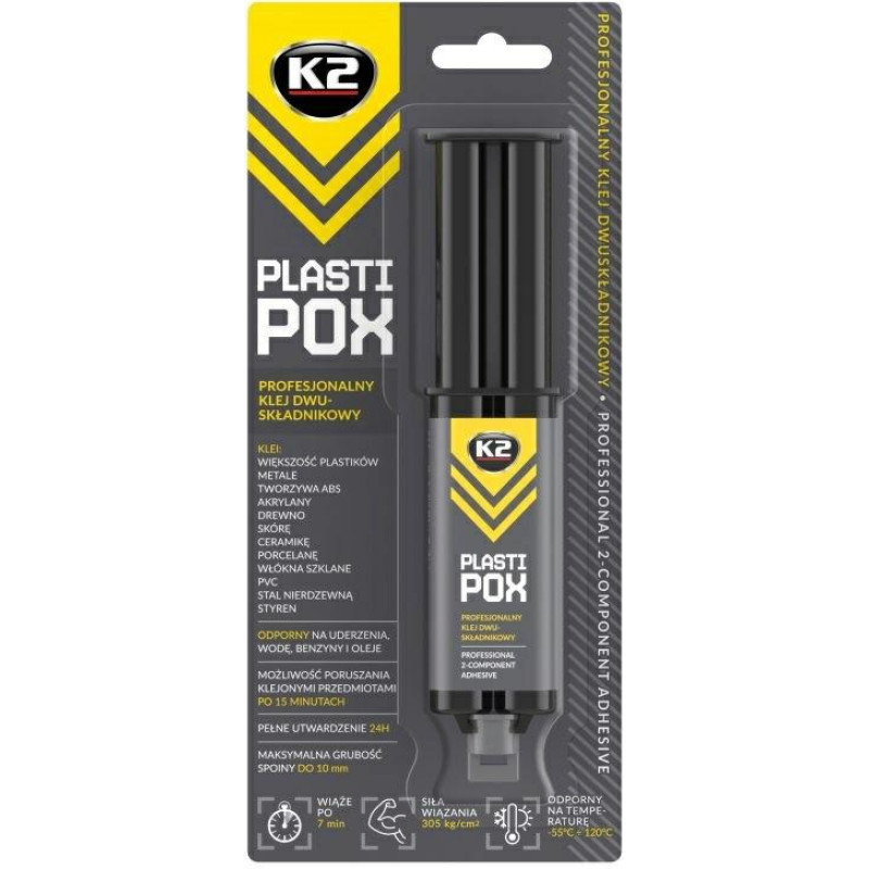 K2 KLEJ DO PLASTIKU PLASTIPOX 25G