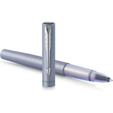 Parker Vector XL Metallic Silver Blue C.C. Roller Ball F