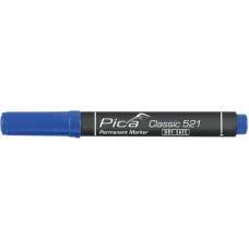 Pica-Marker Pica Permanentmarker 2-6mm, Wedge Tip, blue