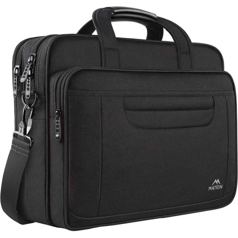 Matein 1172 Black business laptop / document bag for 17'' laptop / documents