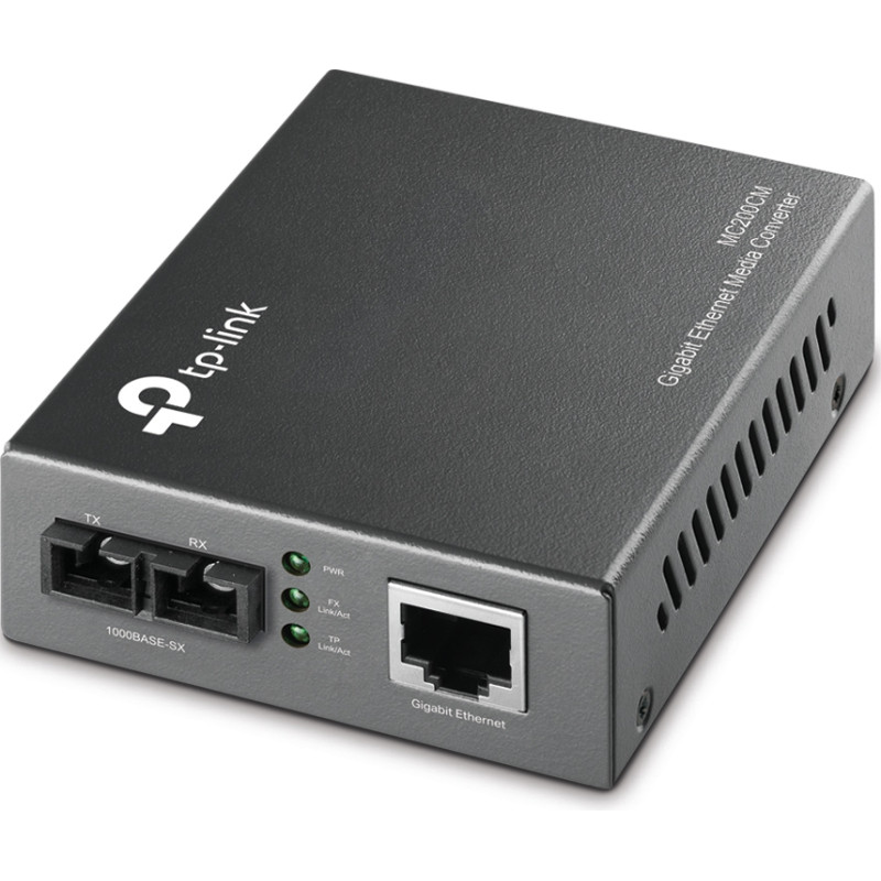 Tp-Link MC200CM | Media converter | 1x SC/UPC, 1x RJ45 1000Mb/s, 850nm, Multimode