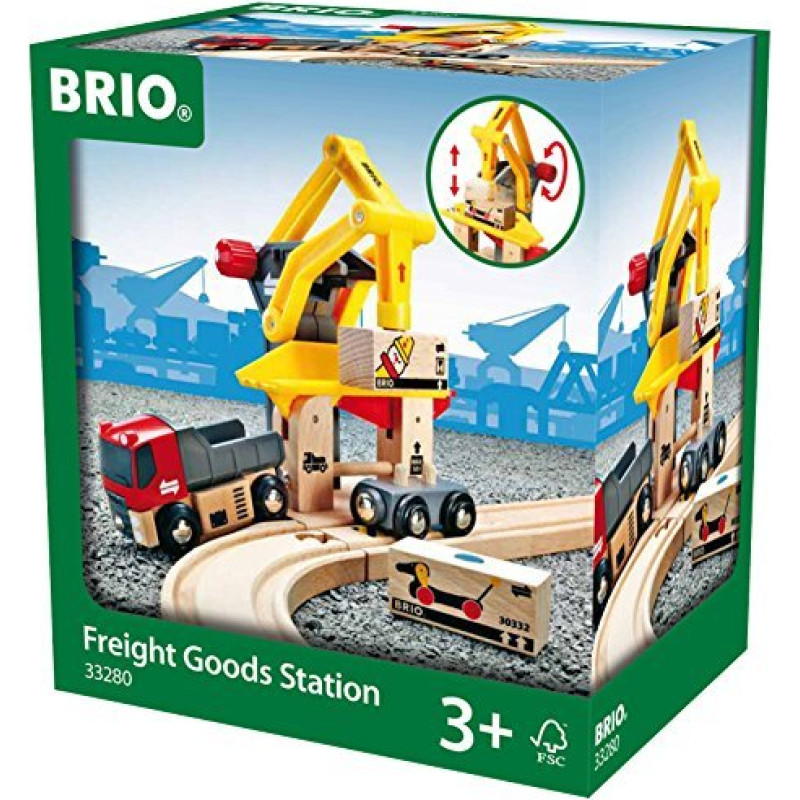 Ravensburger BRIO World freight loading station