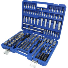 Brilliant Tools Galvučių komplektas, 172-vnt, 1/4