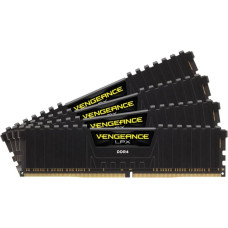 Corsair DDR4 - 32 GB -3600 - CL - 18 - Quad Kit - Vengeance LPX - black, CMK32GX4M4D3600C18