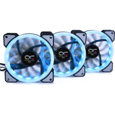 Alphacool Eiszyklon Aurora LUX Digital RGB - 3 Kit 120x120x25mm, case fan (3-pack, including digital RGB LED controller.)