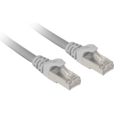 Sharkoon patch network cable SFTP, RJ-45, with Cat.7a raw cable (grey, 5 meters)