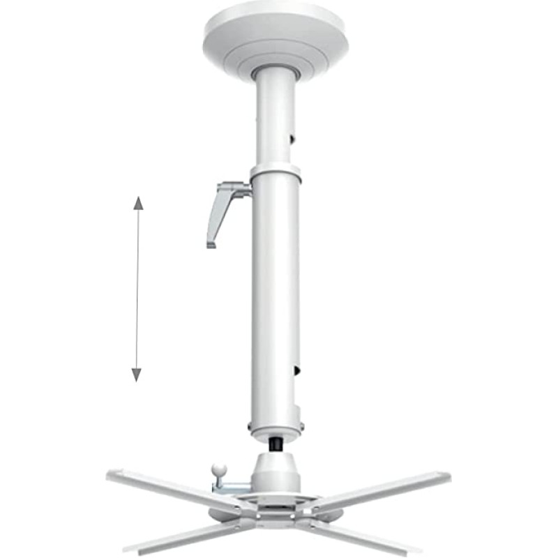 Hagor Beamfix II 520 - 600 mm, ceiling mount (white)