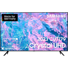 Samsung GU-43CU7179, LED TV (108 cm (43 inches), black, UltraHD, SmartTV, HDR 10+, WLAN, Bluetooth)