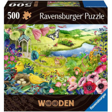 Ravensburger Wooden Puzzle Wild Garden (505 pieces)