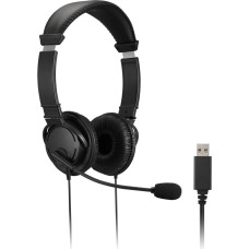 Kensington Classic, headset (black, USB-A)