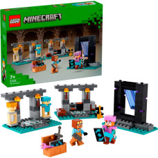 Lego 21252 Minecraft The Armory, construction toy