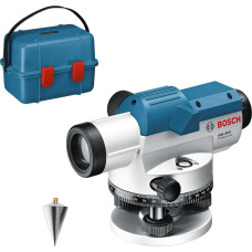 Bosch optical level GOL 26 D Professional (blue, case, measuring unit 360 degrees)