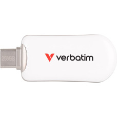 Verbatim 30230 USB atmintukas 256 GB C tipo USB 3.2 Gen 1 (3.1 Gen 1) Balta