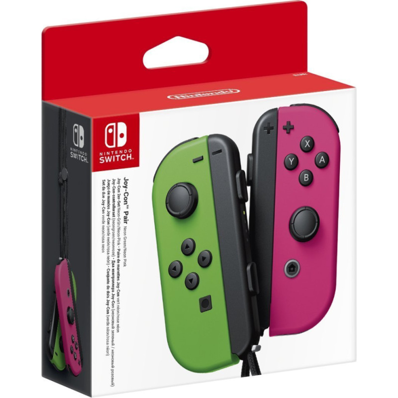 Nintendo Joy-Con 2pcs Set - neon green/neon pink